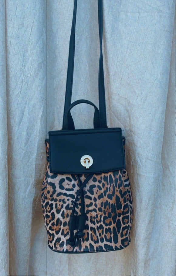 Goth Black Leopard Animal Print Backpack by Gabriela Simon | Society6